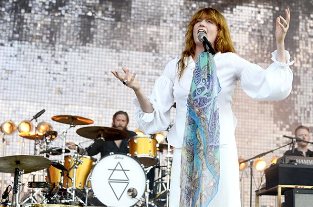 MANCHESTER, TN - JUNE 14:  Florence Welch of Florence and the Machine performs during the 2015 Bonnaroo Music & Arts Festival on June 14, 2015 in Manchester, Tennessee.  (Photo by Tim Mosenfelder/Getty Images)